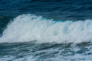 Fototapeta premium Sea waves splash