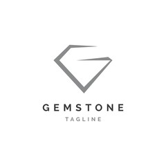 Gemstone letter G logo design inspiration vector template