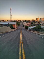 Long Slope Sunset