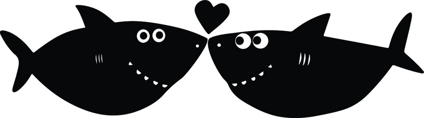  Family Shark clipart