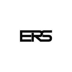 ers letter original monogram logo design