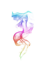 Fire flames colorful isolated on white background.