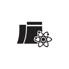 industry and tools icon vector,nuclear icon