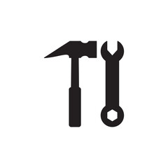 industry and tools icon vector,tools icon