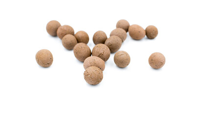 The popper clay used for decorating on the plant pot and keep the humidity of the soil