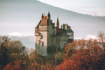 Le château de Menthon saint Bernard