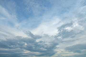 cumulus cloudy sky rainy day
