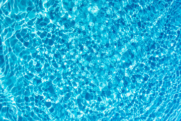 Abstract water blue background. Desktop wallpaper.