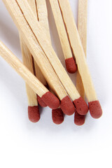  matchstick on a white background