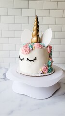 Unicorn Birthday Cake