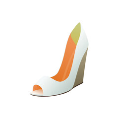 Women Shoes, Women Sandal isolated on white background