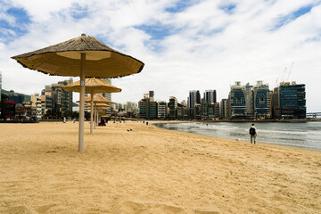 Beautiful beach in Asia 