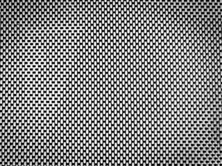 Grid black and white background.