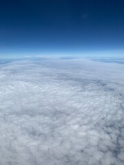 clouds over the sea