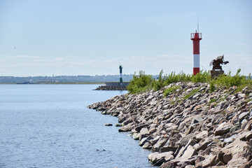 lighthouse on the coast