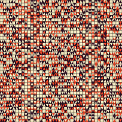Fototapeta premium Abstract Geometric Pattern generative computational art illustration