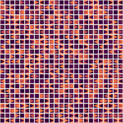 Fototapeta premium Abstract Geometric Pattern generative computational art illustration