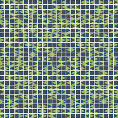 Fototapeta premium Abstract Geometric Pattern generative computational art illustration