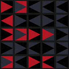 Abstract Geometric Pattern generative computational art illustration