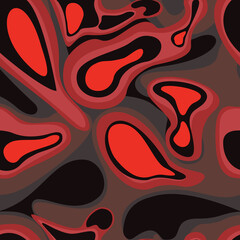 Seamless pattern from spots. Water spots. Abstract camo. Print on textiles, paper and clothing. Vector illustration