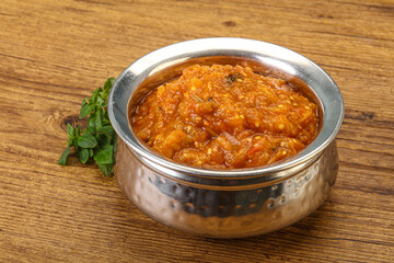 Caucasian cuisine - Mangal salad with vegetables