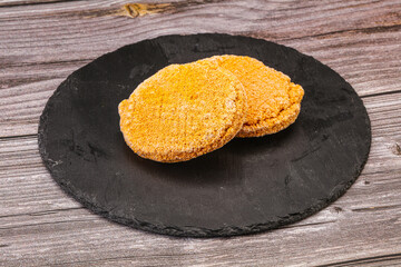 Raw chicken cutlet for roast