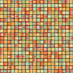 Abstract Geometric Pattern generative computational art illustration