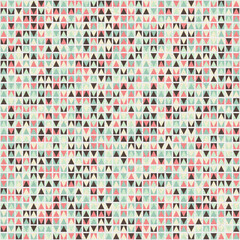 Fototapeta premium Abstract Geometric Pattern generative computational art illustration