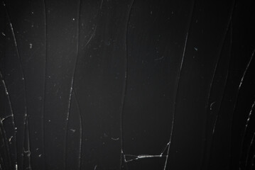 Cracked Glass Of Display Screen.Closeup of a broken smartphone with cracked screen