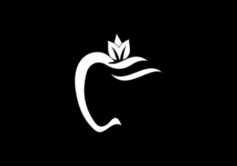 Apple vector logo illustration design icon template