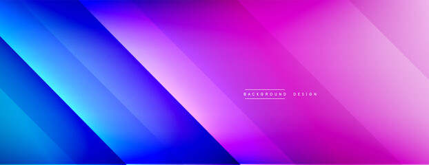 Dynamic lines abstract background. 3D shadow effects and fluid gradients. Modern overlapping forms