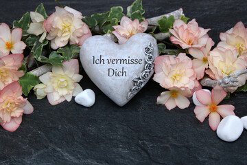 Ich vermisse dich