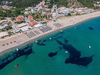 Agios Georgios Pagon beach in Corfu 
