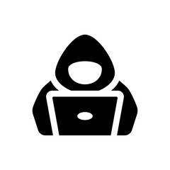 Hacker icon. Vector EPS file.