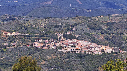 Montefranco, view of the village