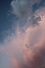 Pastel Pink Angel Clouds