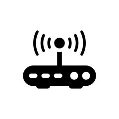 Router icon. Vector EPS file.