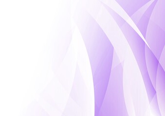 カーブする紫色のグラデーションの抽象背景