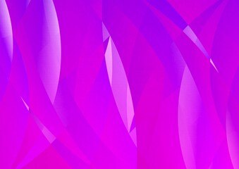 Fototapeta na wymiar カーブする紫色のグラデーションの抽象背景