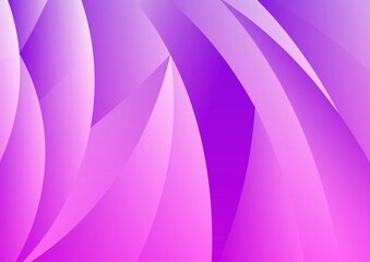 カーブする紫色のグラデーションの抽象背景