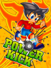 cute cartoon soccer player