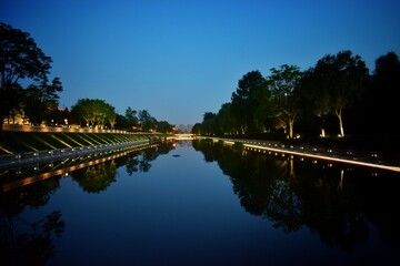 reflection in the water