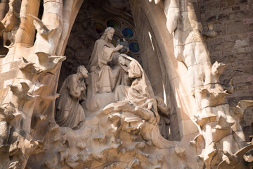Fototapeta na wymiar Sagrada Familia