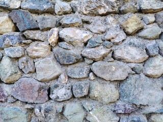 Stonewall. Garden wall. Background image