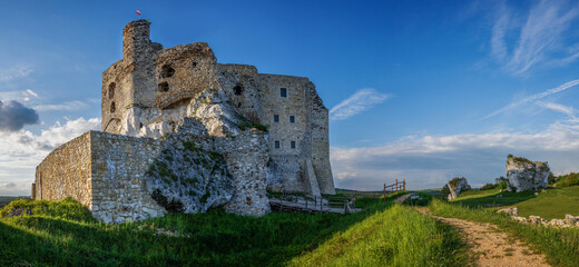 Szlak Orlich Gniazd-zamek w Mirowie