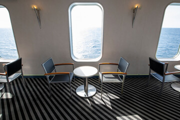 interior of car ferry