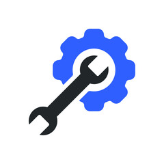 setting, gear, wrench icon design