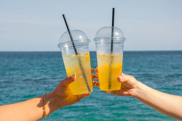 Cocktail by the sea