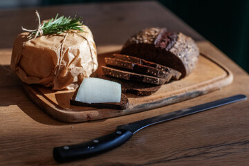 Yummy goat cheese.