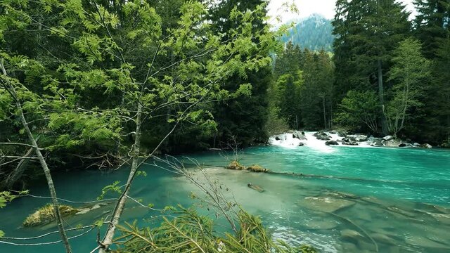 Alpine lake of Amola